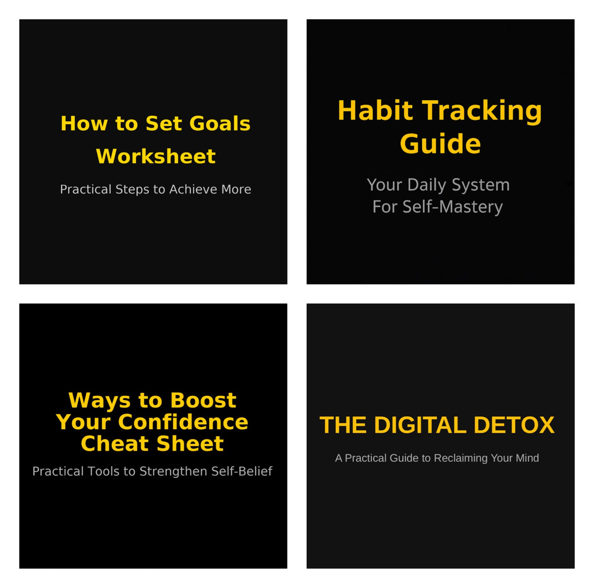 The Ultimate Mindset & Productivity Bundle