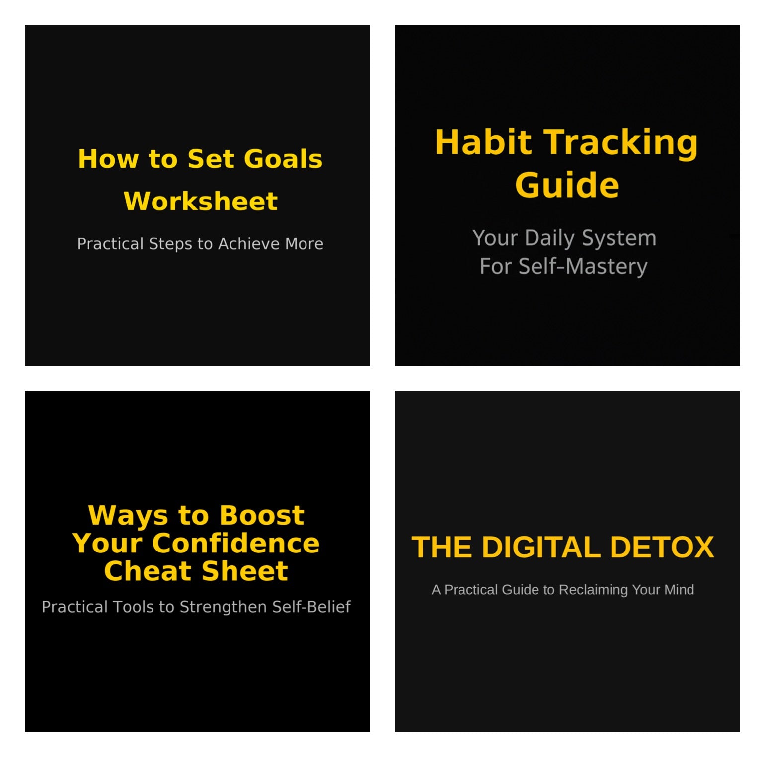 The Ultimate Mindset & Productivity Bundle